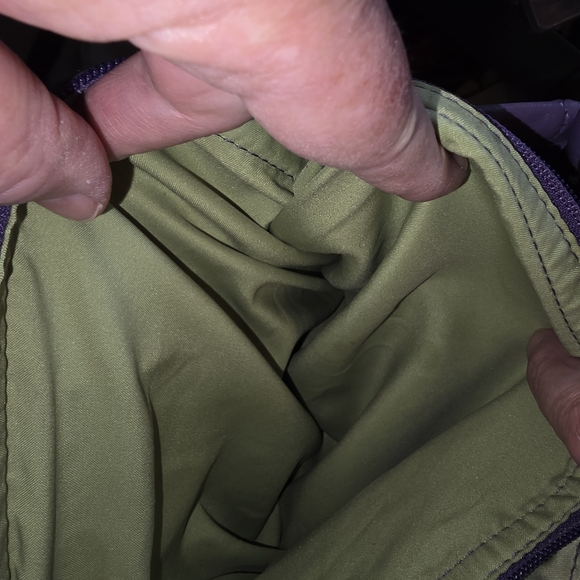 B. Makowsky Lavender Leather Shoulder Bag - Picture 15 of 16